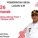 Kepala Desa Lagan Ilir H.Abdul Rasyid Ucapkan Selamat HUT Tanjabtim Yang Ke – 26