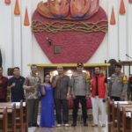Polres Tanjabtim Perketat Pengamanan Gereja Guna Perayaan Natal Berjalan Lancar Dan Aman.