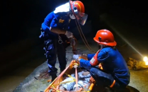 Seorang Mahasiswa Asal Kumpeh Ulu Yang Sedang Mabuk Miras,Terjatuh Di Jembatan Batanghari II.