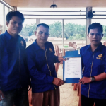 Ketua DPW provinsi Jambi Partai Gema Bangsa Muslim Wantri Putra,S.Ag. Telah Menyerahkan Surat Keputusan (SK) Kepada Ketua DPD Tanjabtim Hermansyah