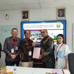 Perjuangkan Pemerataan Sinyal, Kadis Kominfo Tanjabtim Sambangi Telkom Landmark Jakarta