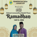 Kades Lagan Ilir H.Abdul Rasyid Mengucapkan Selamat Menunaikan Ibadah Puasa