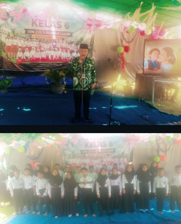 Perpisahan Dan Pelepasan Siswa Siswi Kelas 6 SDN 219/X Desa Pandan Lagan Kecamatan Geragai Kabupaten Tanjung Jabung Timur