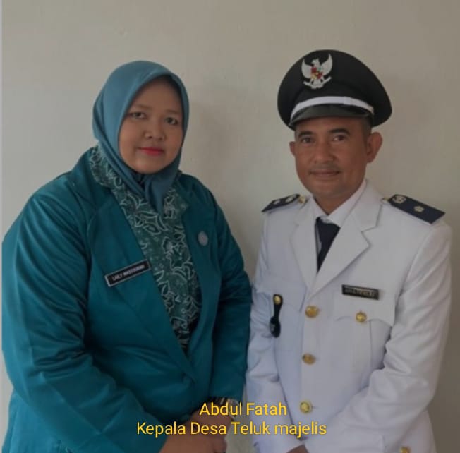 Kades Teluk majelis Ucapkan Selamat   HUT Ke – 80 RI