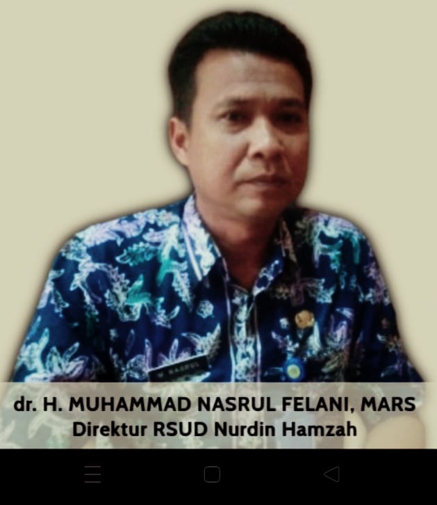 Direktur Utama Rumah Sakit Nurdin Hamzah Ucapkan Selamat HUT Ke – 80 RI