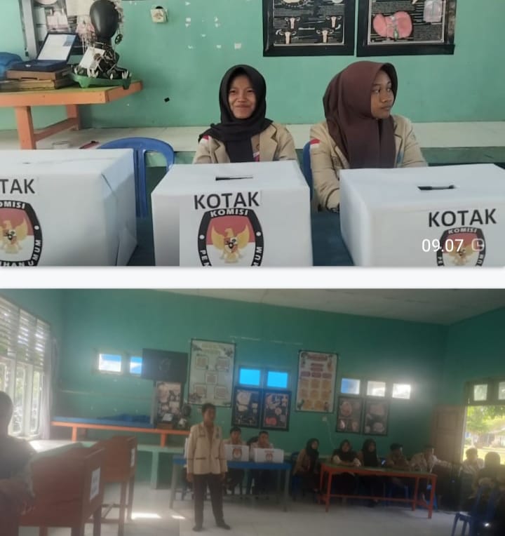 Pemilihan ketua Dan Wakil Ketua OSIS SMAN Lapan 2025 – 2026.