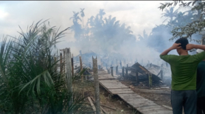 Sijago Merah Habis kan Lima Rumah Di Desa Bhakti Idaman Dan Satu Orang Mengalami Luka Ringan