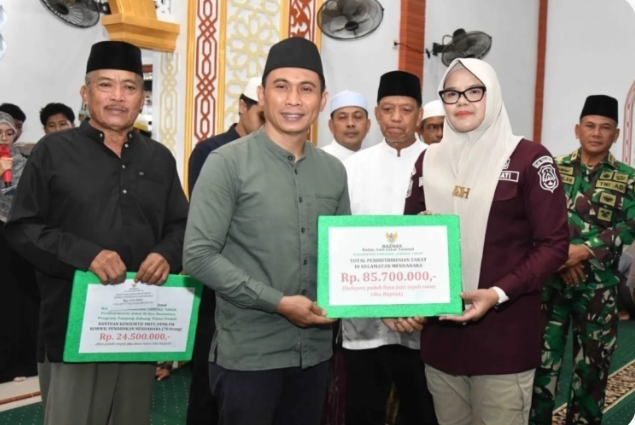 Bupati Tanjung Jabung Timur menggelar Safari Ramadhan 1447 H Di  Kecamatan Mendahara Ilir
