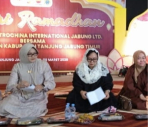 Bupati Sebutkan CSR PetroChina Jabung LTD Lakukan Pembangunan Dan Infrastruktur Jalan 6 Km Dan 14 Lainnya.