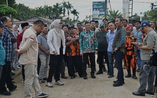 Bupati Dan Wabup Tanjab Timur Dampingi Anggota Komisi V DPR RI Edi Purwanto