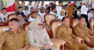 Bupati Tanjung Jabung Timur Hj.Dillah Hikmah Sari Hadiri Pelantikan Ketua DPD HKTI Dan Wanita Tani Provinsi Jambi