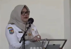 Bupati Tanjab Timur, Hj.Dillah Hikmah Sari Dorong Percepatan Penanganan Infrastruktur