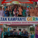 Camat Muara Sabak Timur, Anjas Asmara,SE. Hadiri Kampanye (GERMAS) Di Desa Kota Harapan.